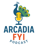 Arcadia FYI logo.