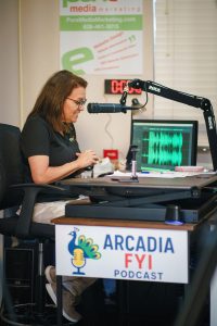 Christine Zito Hosting Arcadia FYI.