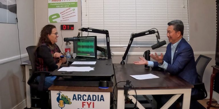 Councilman David Fu on Arcadia FYI with Christine Zito