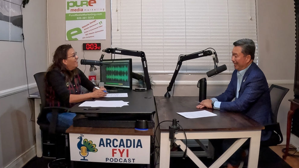 Councilman David Fu on Arcadia FYI with Christine Zito discussing his recall challenges.