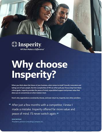 Insperity flyer.
